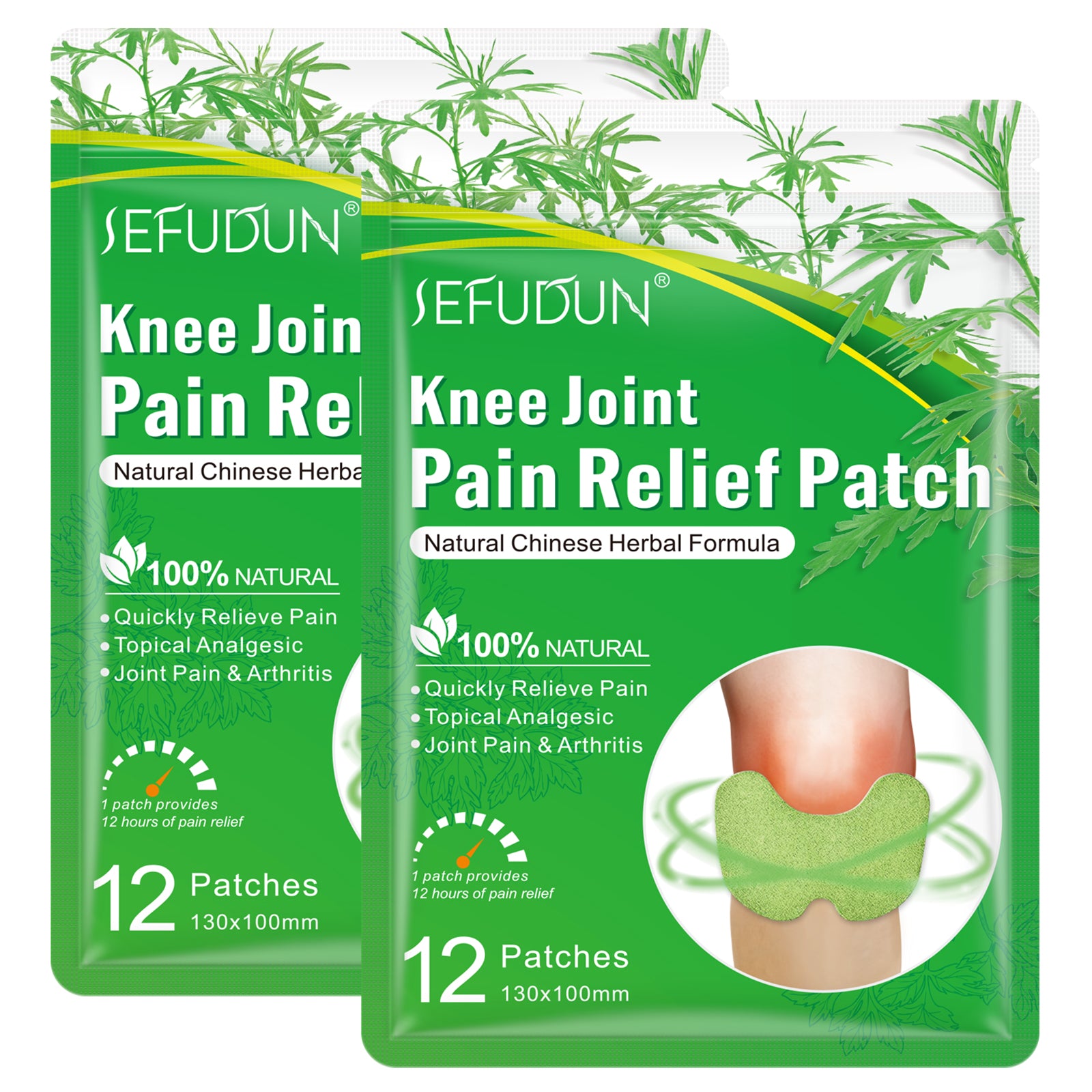 Pain Relief Patch Herbal for Knee/Cervical Spine Joint Pain Arthritis Brand New