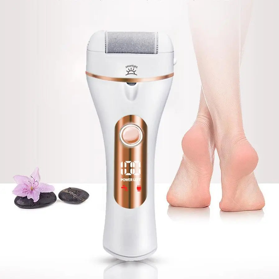 Electric Foot Callus Remover with Lcd Display (1 Piece), Usb Rechargeable Portable Electronic Foot File Pedicure Tool, Professional Pedicure Tool, Foot Care for Men & Women